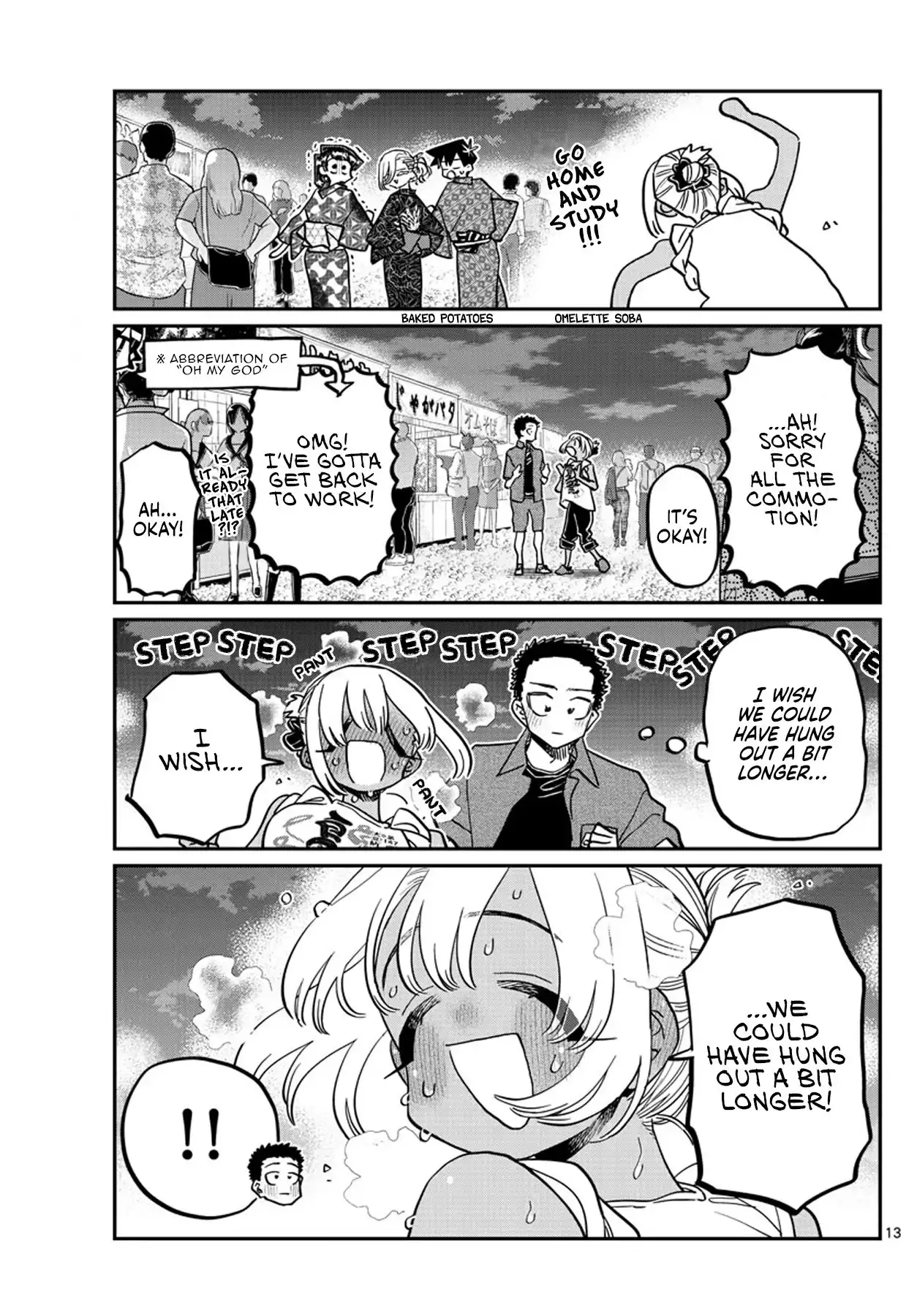 Komi-san wa Komyushou Desu Chapter 398 13